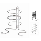 Porta Secador de Cabelo em Metal com Organizador de Cabo