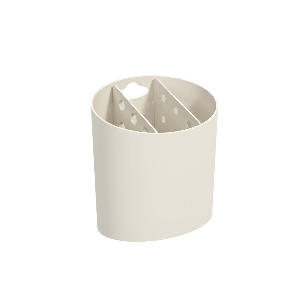 Porta Talheres Oval Escorredor para Garfo Faca e Colher