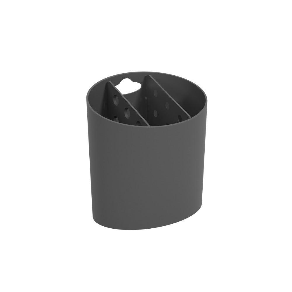 Porta Talheres Oval Escorredor para Garfo Faca e Colher