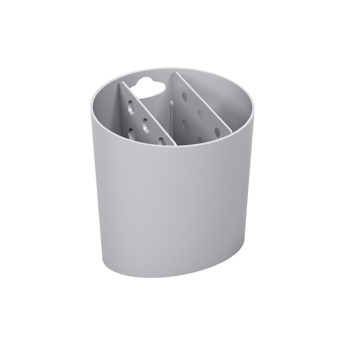 Porta Talheres Oval Escorredor para Garfo Faca e Colher
