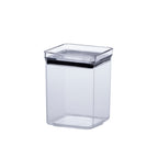 Pote Hermético Acrílico Quadrado para Alimentos 1.000ml