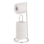 Suporte Papel Higiênico de Chão em Aço