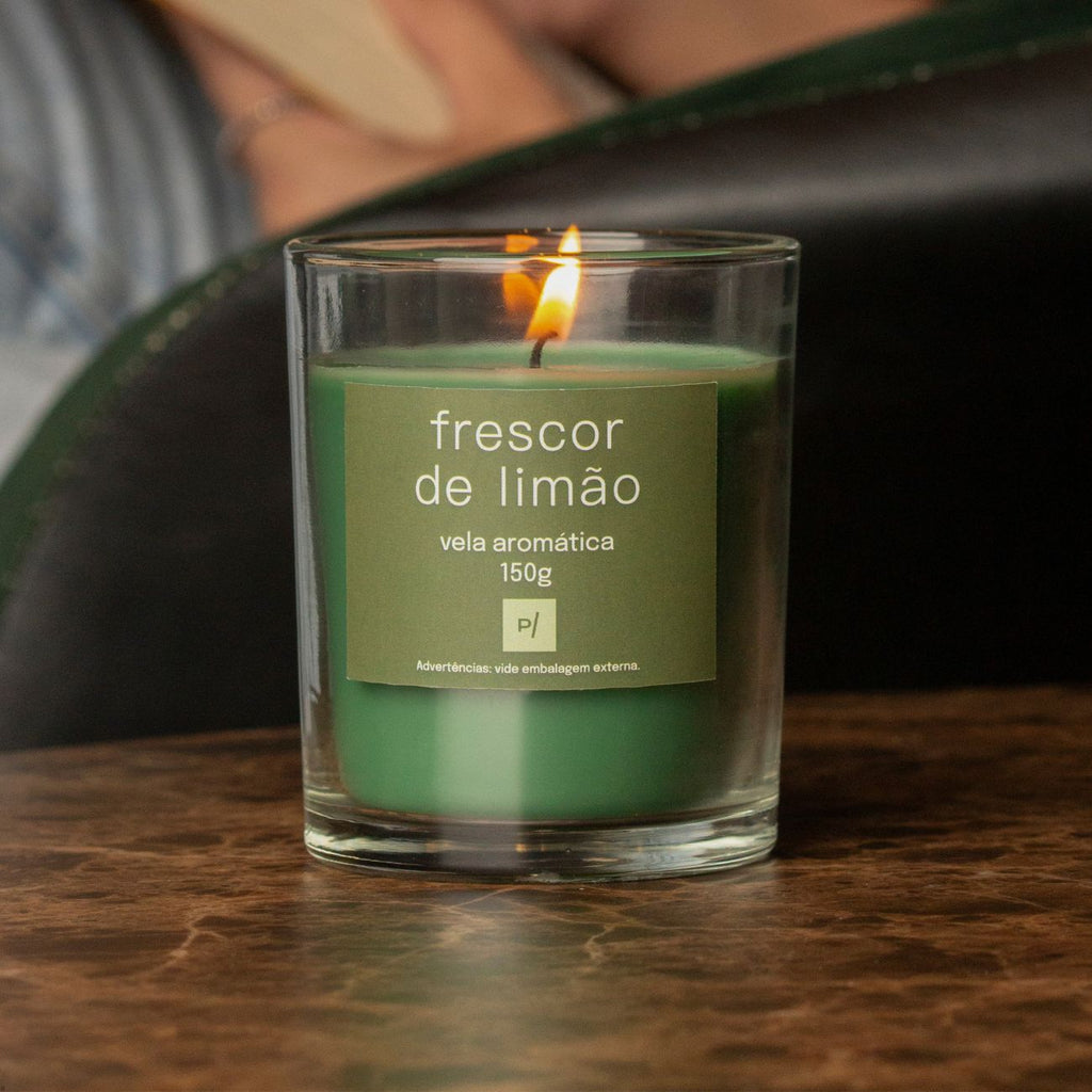 Vela Aromática Perfumada Decorativa 150g