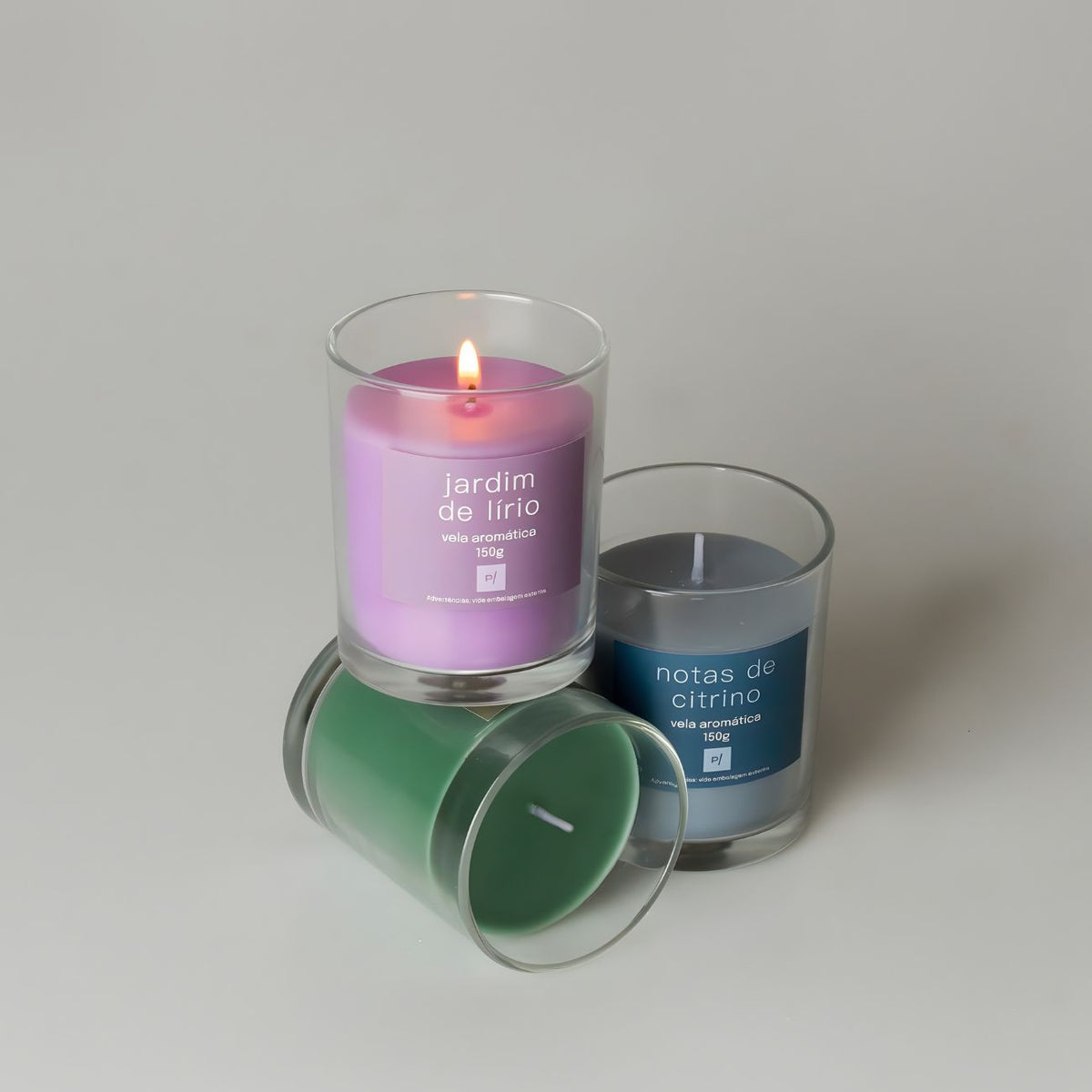 Vela Aromática Perfumada Decorativa 150g