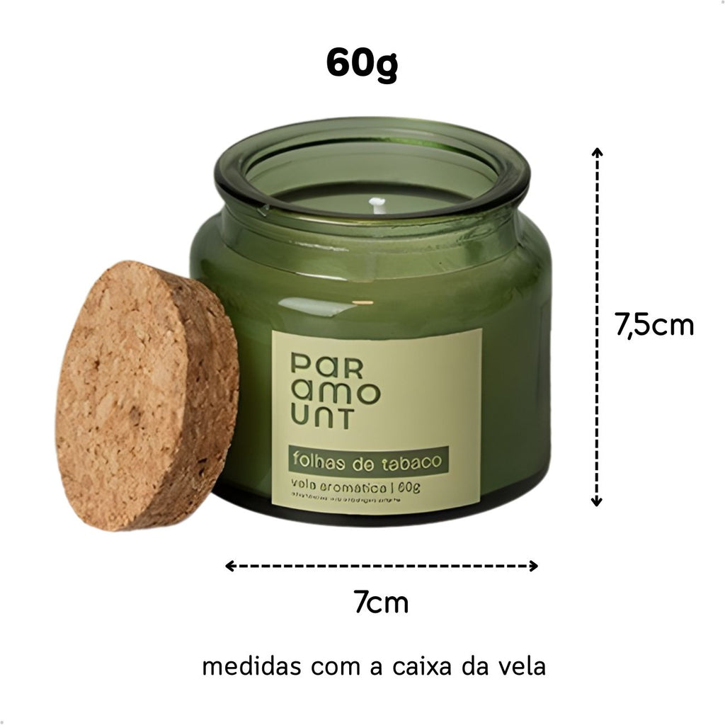 Vela Aromática Perfumada Decorativa 60g