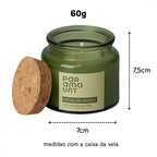 Vela Aromática Perfumada Decorativa 60g