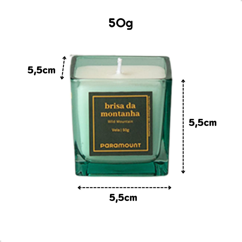 Vela Aromática Perfumada Decorativa 50g