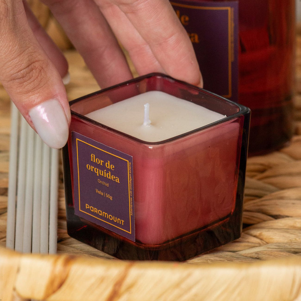 Vela Aromática Perfumada Decorativa 50g